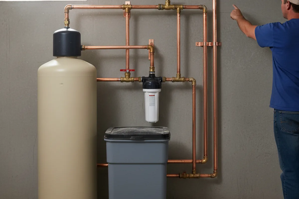 Whole-house water treatment system installed in Dallas